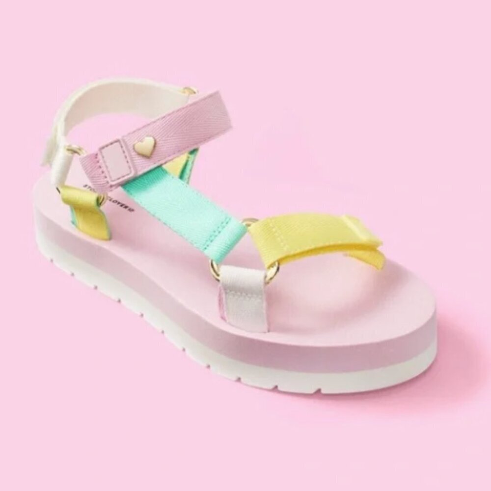 Stoney Clover adjustable strap sandals 💕 size 10 NWT